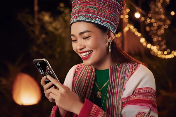 A confident dealer surrounded by casino chips inviting players to access their DEWA700 account, reflecting quick and easy login options.